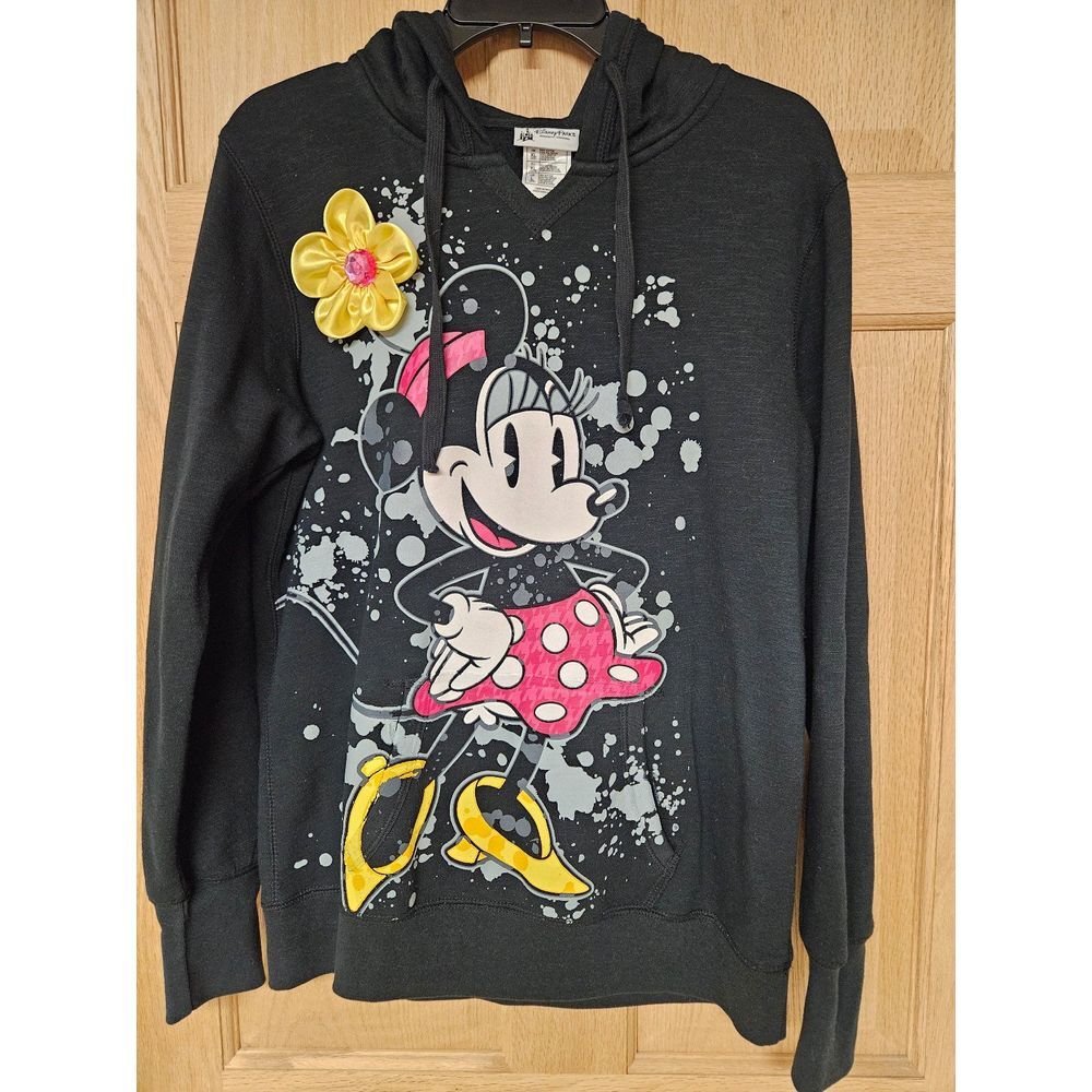 Disney Parks‎ Large Black Minnie Mouse Hoodie